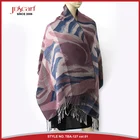 ladies new design big winter scarf poncho shawl scarf
