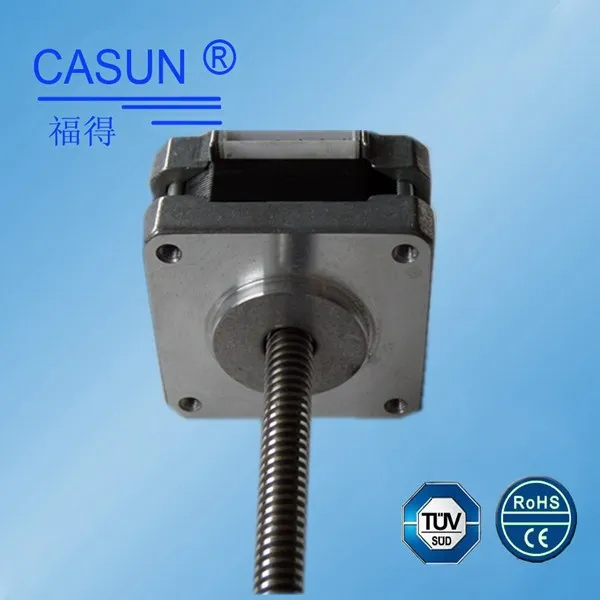 china 39mm micro linear actuator,linear step motor nema 16 captive linear stepper motor with cheap price