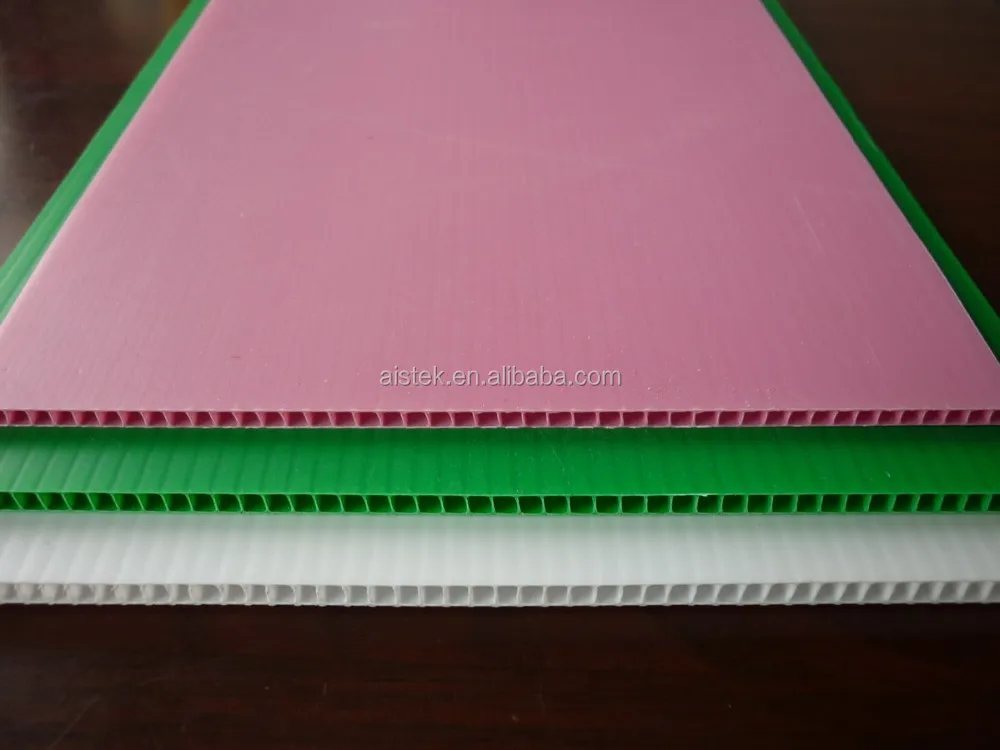 Corrugated plastic sheet / board extruder line / coroplast sheet extruder