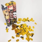 Halloween Party Popper with Pumpkin and Bats Confetti
