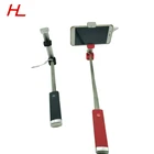 Portable Foldable Electric Aluminum Alloy Selfie Stick Monopod With Clip Holder
