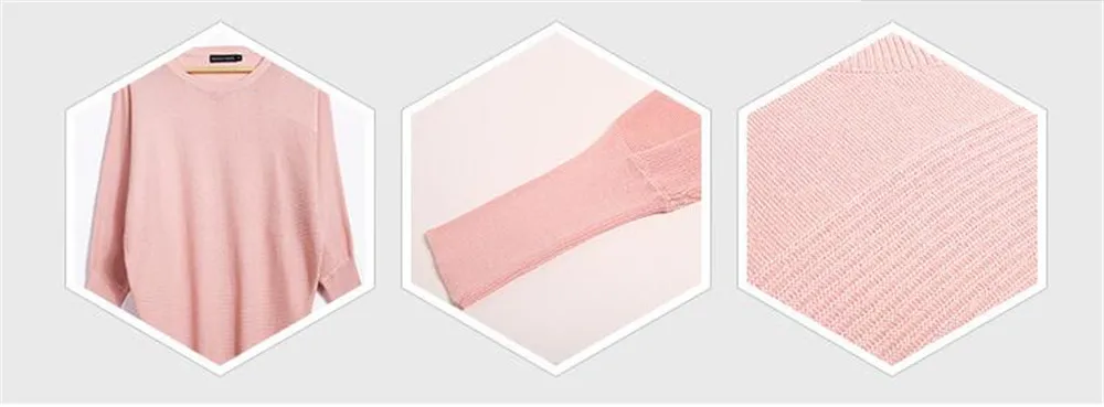 Cotton Women Blouses 2018 Spring Modal Pullover loose Blouse Women O-neck Knitted Blouse Women Batwing sleeve Sweater Shirt (18)