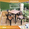 Wholesale antique wrought iron garden furniture community chair and table