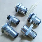 Waterproof circular connector ip67 ip68 M8 M12 circular connector 2 3 4 5 6 7 8 9 10 12 Pin circular connector ROHS