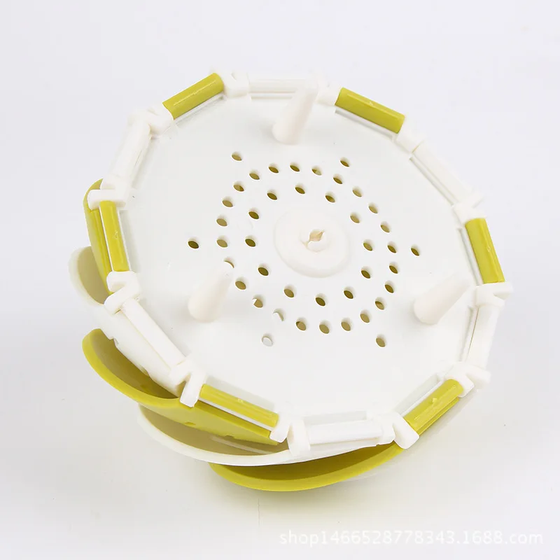 2017 manufacturers selling fashion creative telescopic folding portable plastic boxed fruit compote dribbling