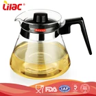 LILAC factory OEM&ODM High borosilicate Handmade Glass Coffee teapot infuser