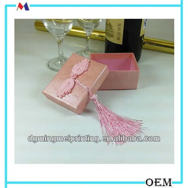 box with your own logo white kraft paper box jewelry packaging