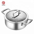 Chinese hot pot cookware titanium cookware set non stick pots