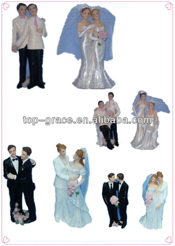wedding figurine  resin/polyresin/polystone tg010488 5.3x4.