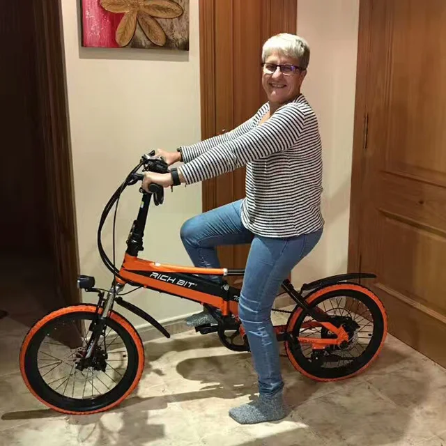 Rich Bit 48v 250w E-bike E Mini Adult 20 Inch China Foldable Electric Bicycle Folding Bike