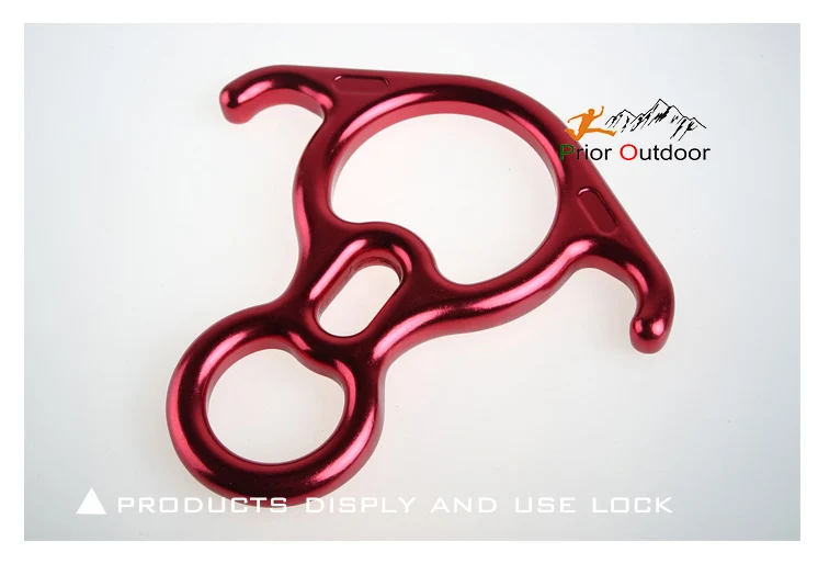 Drop Device Climbing Products EAR Figure Eight fall arrester 32KN Climbing Figure 8 Descender