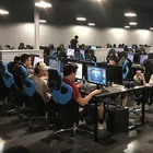 Guangzhou hardware modern office furniture gaming table pc computer desk