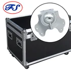 Fs3133 disco speaker metal ball corners 3 leg flight case box