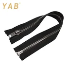 YAB Trade Assurance 15# Custom Price Silver Jeans Pants Garment Metal Teeth Zipper
