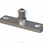 Barn Door Floor Guide Black Stay Roller for Bottom of Sliding Door