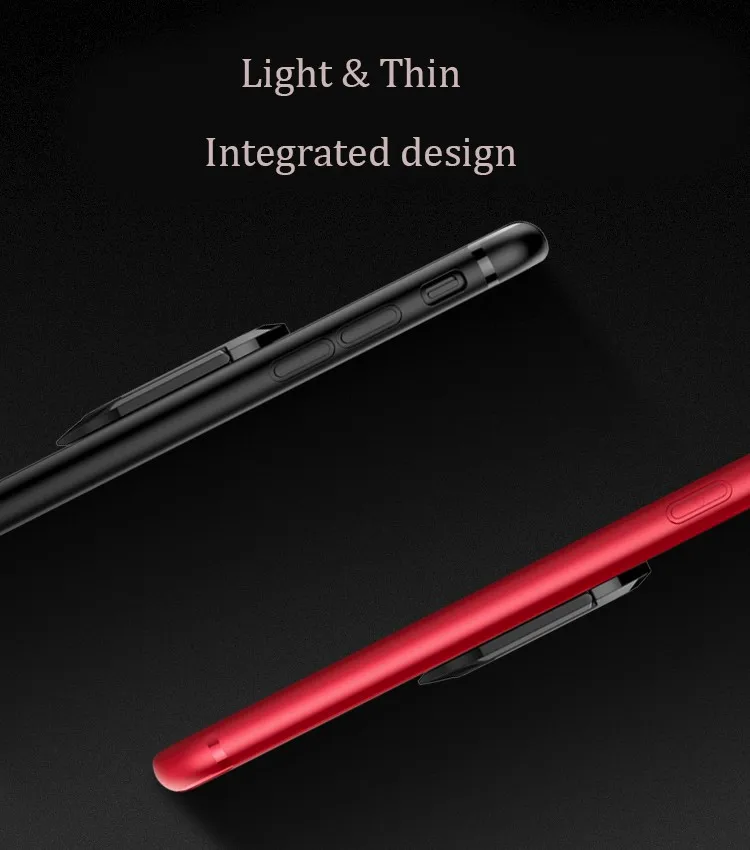 iPhone 7 case ring holder thin case