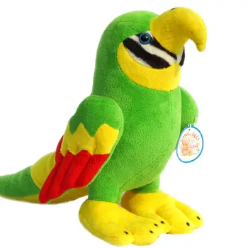 parrot soft toy