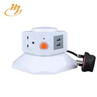 Huijun Brand Home Appliances Vertical Multi Socket With Usb Desktop