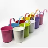 colorful self balcony metal hanging plant flower pot for display stand feet