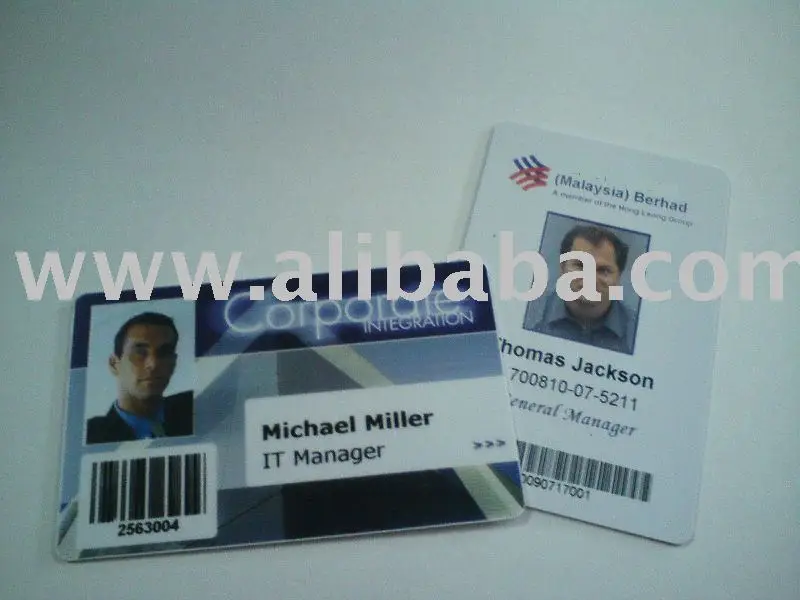 employee id card membership card loyalty card smart card pvc c