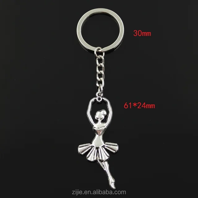 pendants diy men jewelry car key chain 30mm ring holder souvenir