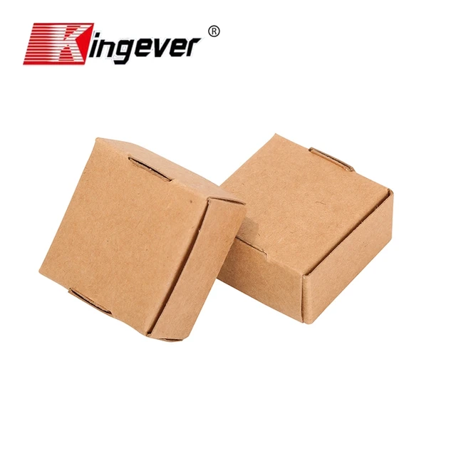 square soap packaging brown kraft paper box