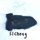 High SIC and high purity black silicon carbide grains for steel industry
