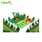 Customized Whole Park Design Multi Activity Playground Equipment