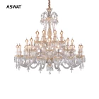 chandeliers lighting crystal top quality with top class for hotel