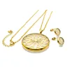 Fashion 18K Gold-plated Hot selling 316L Stainless Steel Jewelry Set