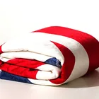 Manufacturer supply royal flag mink sherpa blanket