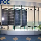 Low iron solar power panel front glass