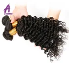 Tangle Free Human Virgin Hair Wholesale Malaysian Deep Wave
