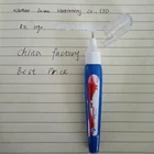 multi-purpose and ink office corrector pen with metal tip