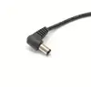 5.5mm x 2.5mm Right Angle Converter Extension DC Power Adapter Cable