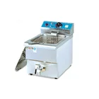 Commercial Industrial Kitchen Equipment Counter Top Electric 1 Tank 1 Basket Ventless Churros Frymaster Chips Fryer