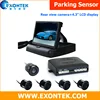Factory Wholesale parktronic garage rear backup video reverse parking sensor aid assist system with camera and 4.3" LCD Display