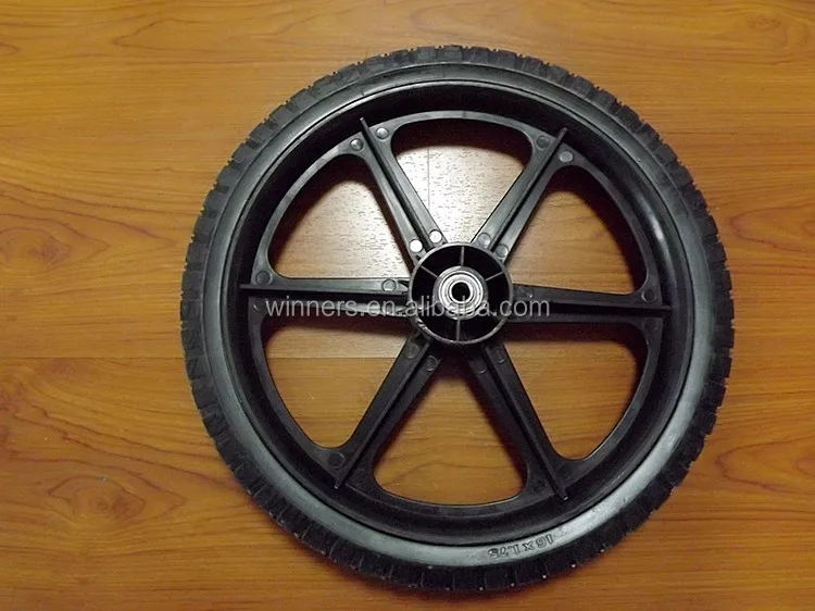 1 Semi Pneumatic Tyre With Plastic Wheel 12 Inch 14 Inch 16 Inch 20