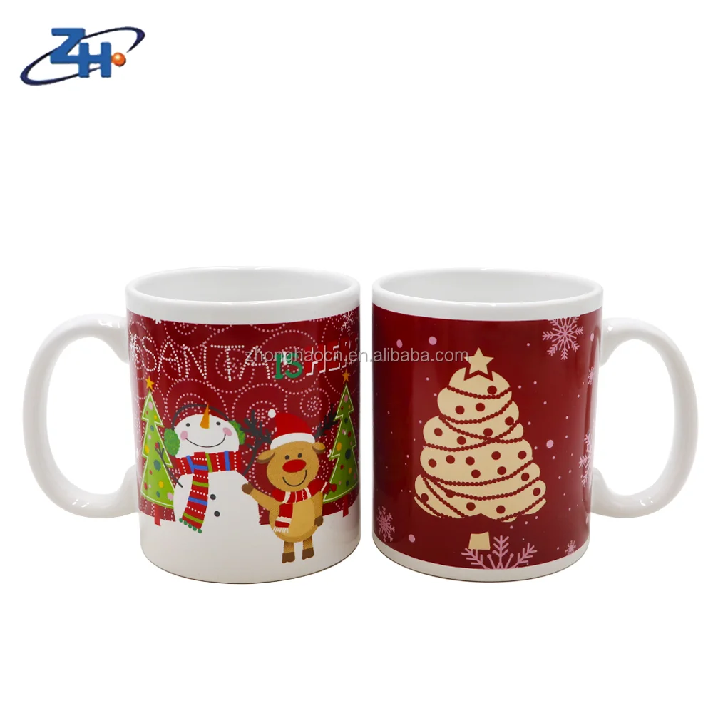 best selling round ceramic coffee mugs christmas