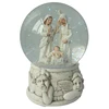 Wholesale religious gift resin human snow globe souvenir