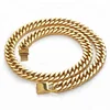 Stainless Steel Necklace Chain Flat Gold Filled Chains Gold Filled Necklace