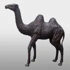 Animal Statue Outdoor Decoration Modern Bronze Camel Statue