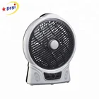 LED light CE Portative emergency rechargeable fan