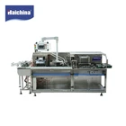 High speed automatic carton box making machine, cartoning machine prices