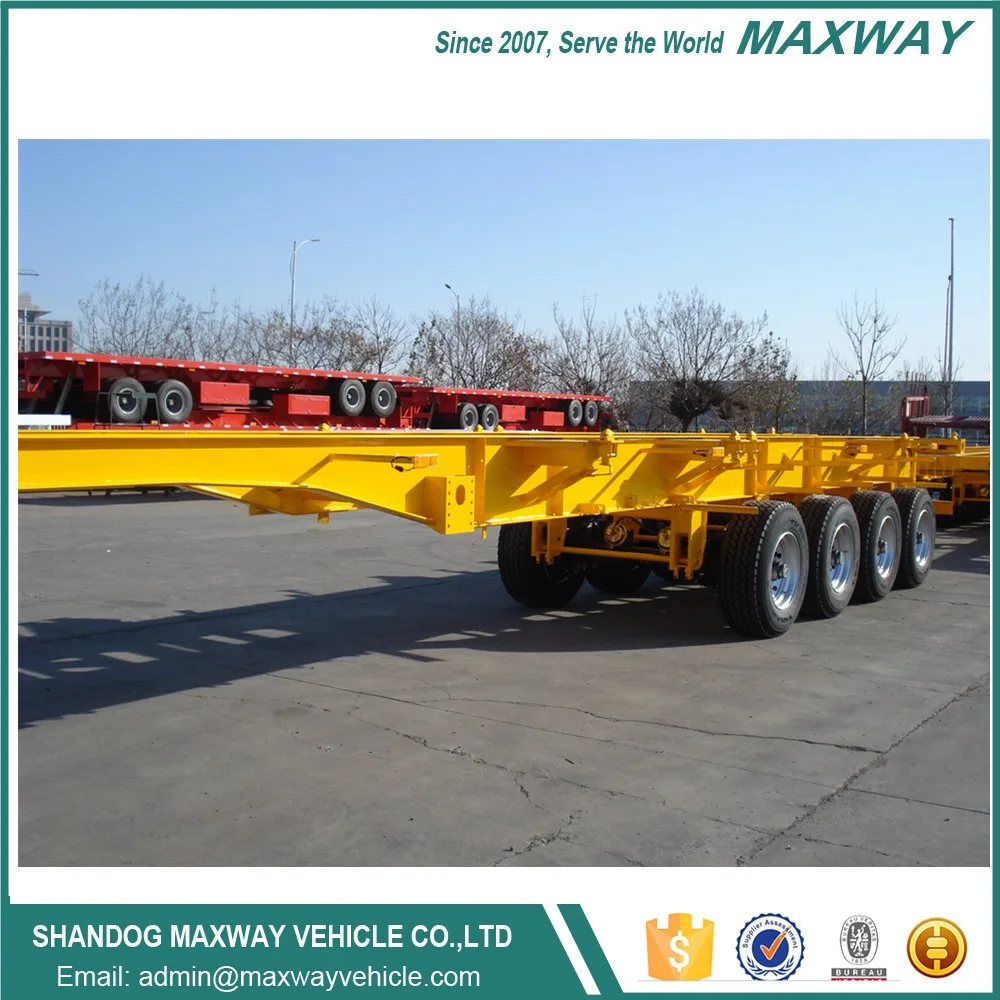 20ft Container Semi Trailer Transport Semi