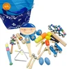 Kids Chinese Wooden instruments music set For Developing Musical Talents Kids Toys for kids