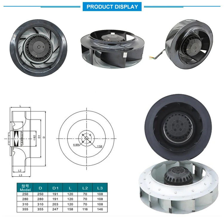 Centrifugal Fan, IP44, HVAC - detail 6