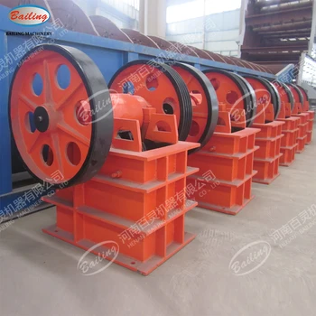 Stone crushing plant widely used PE 500*750 jaw crusher