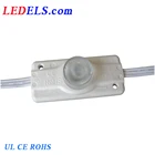 UL Number;E468389,5 years warranty waterproof led modules UL approved with lens for double side light box lighting