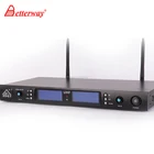 Dual channels FM mircophone Wireless Microphone Profession BETTERWAY BH-1010
